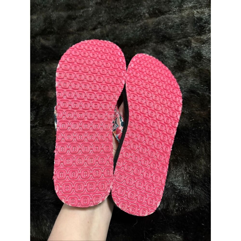L.L. Bean and Summersalt floral flip flop sandals 8 medium - Picture 5 of 5